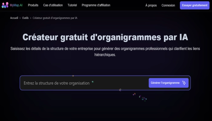 mymap ia organigramme