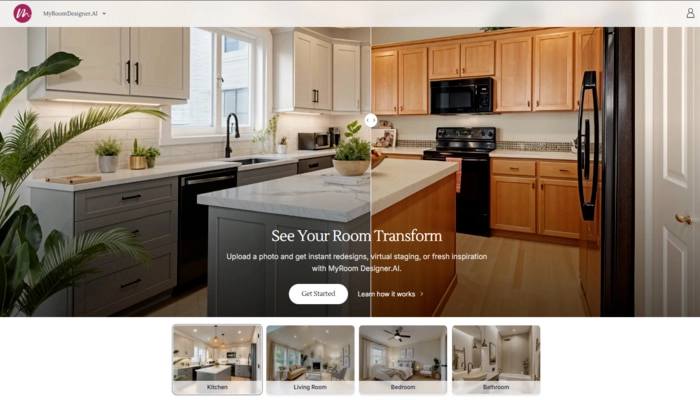 Myroomdesigner AI ia conception cuisine