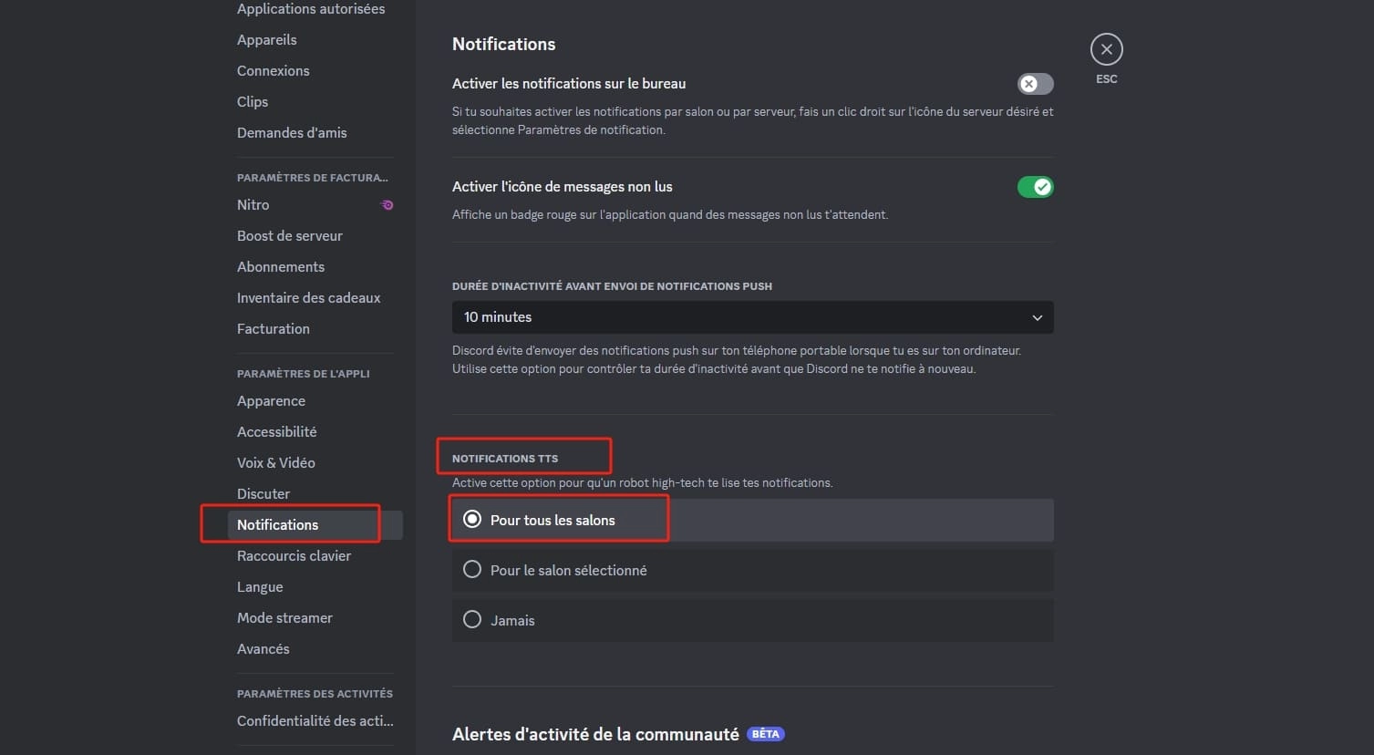 notifications tts discord