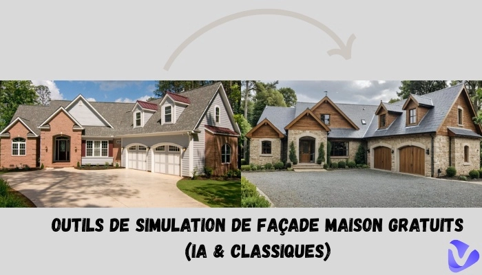 Les 8 meilleurs outils de simulation de façade maison gratuits (4 Outils IA & 4 Traditionnels)