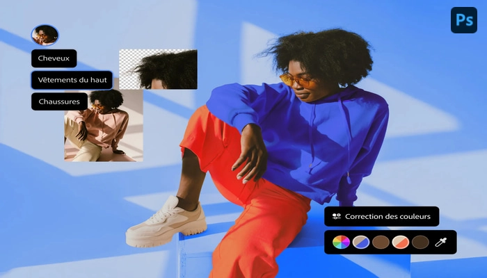 Photoshop changer la couleur d'un objet sur une photo gratuit
