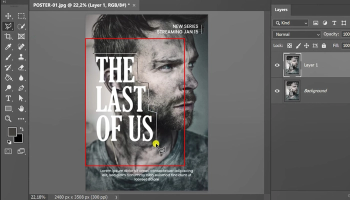 Photoshop etape deux