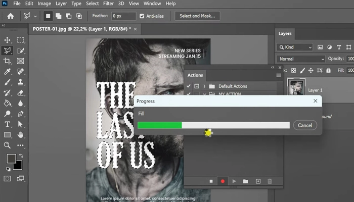 Photoshop etape quatre