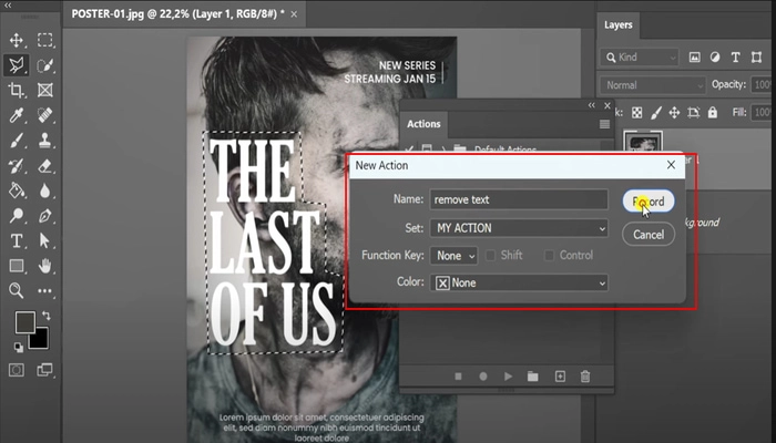 Photoshop etape trois