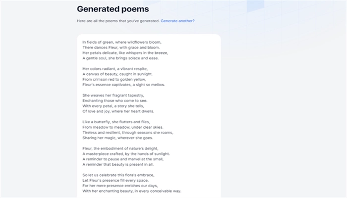 poetry tip generateur de poeme ia 2