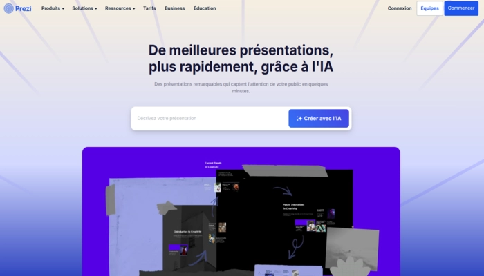 Prezi presentation interactive
