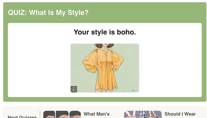 quel est mon style vestimentaire test avec wikihow