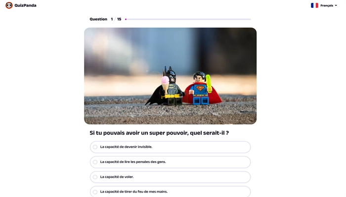 quizpanda test friends