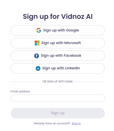 sign-up-for-vidnoz-ai