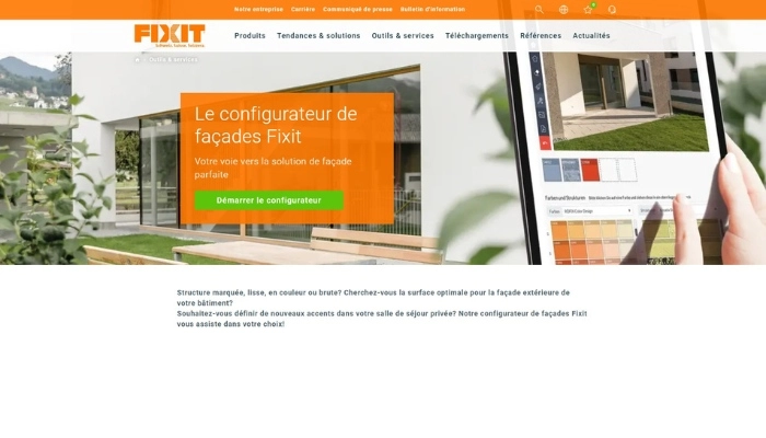 simulation de couleur facade maison gratuite fixit