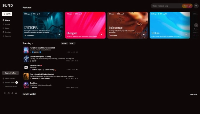 suno ai genere musique ia avec paroles​