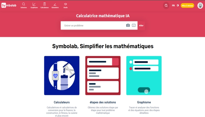 Symbolab ia pour les maths