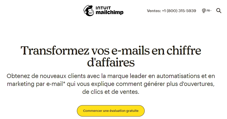 Mailchimp - Leader mondial de l’emailing