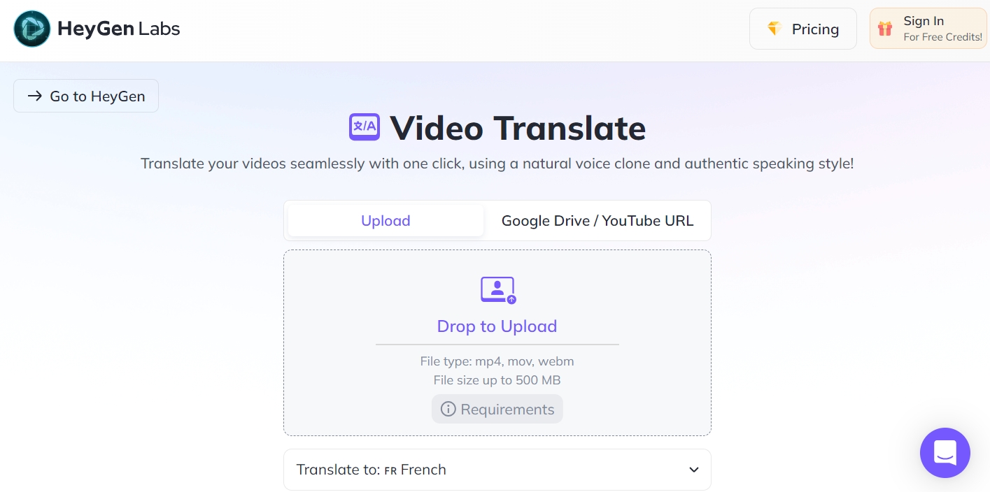 Traduire des vidéos en français avec HeyGen Labs