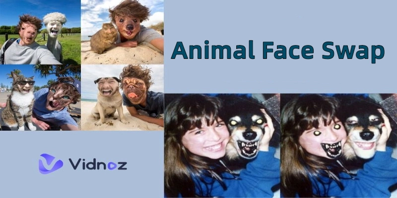 Transformer un visage humain en animal avec les meilleurs outils d’animal face swap IA en ligne