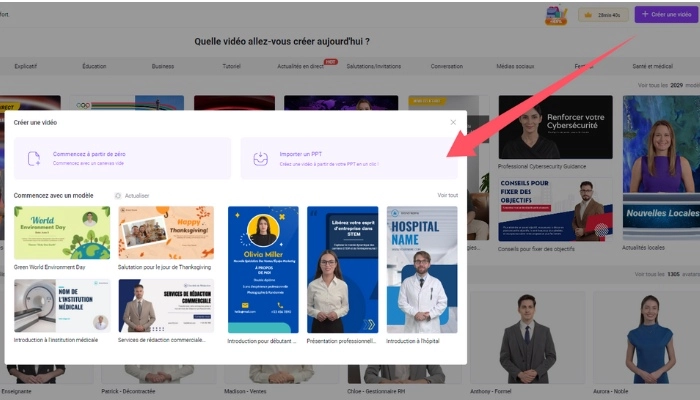 transformez votre presentation powerpoint en video avec ia