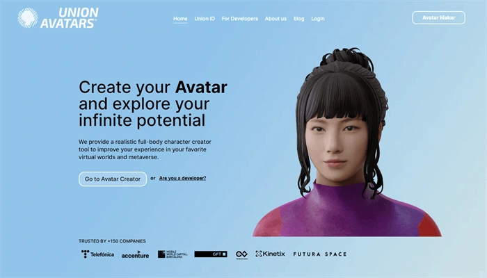 union avatar creer avatar 3d