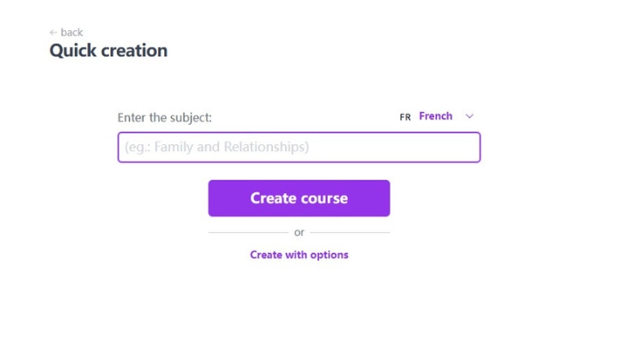 utiliser ia pour creer des cours gratuits