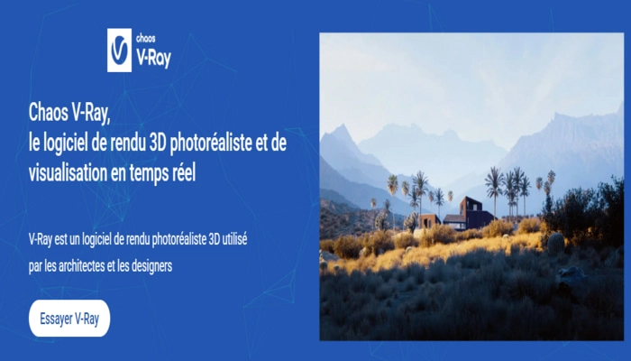 V-Ray logiciel de rendu