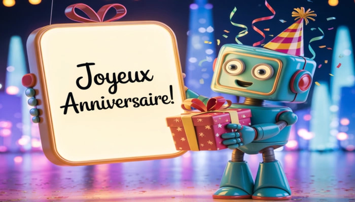 video ia anniversaire