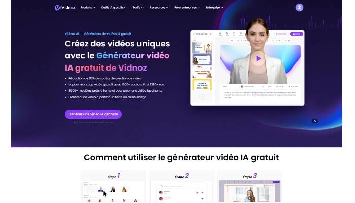 video ia google et vidnoz