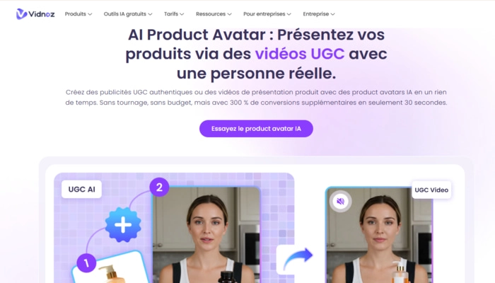 Vidnoz AI dropshipping