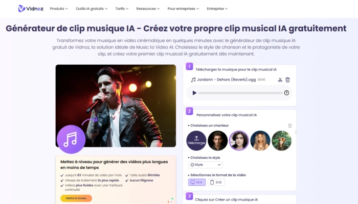 Vidnoz clip ia etape deux