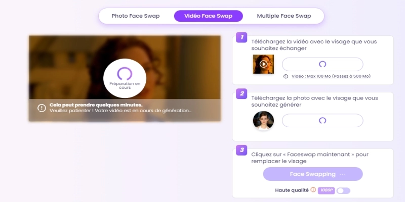 vidnoz face swapper ia pour faire une video drole