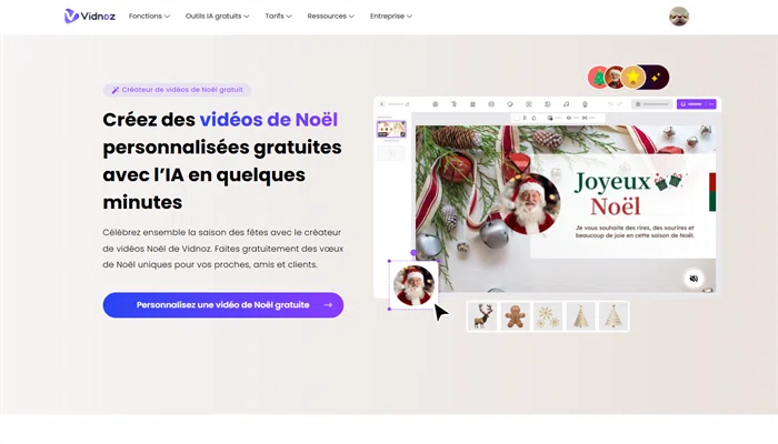 vidnoz pere noel video