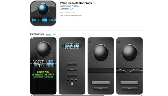 voice lie detector prank pour detecter mensonge