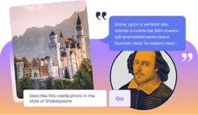 Descripteur d'images IA