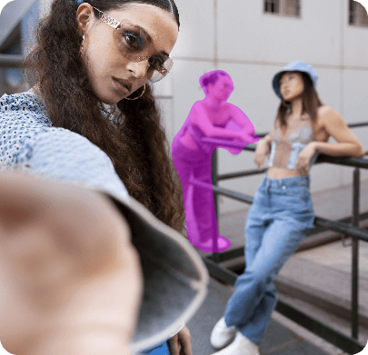 Supprimer un élément sur une photo IA pour supprimer les intrus sur les photos