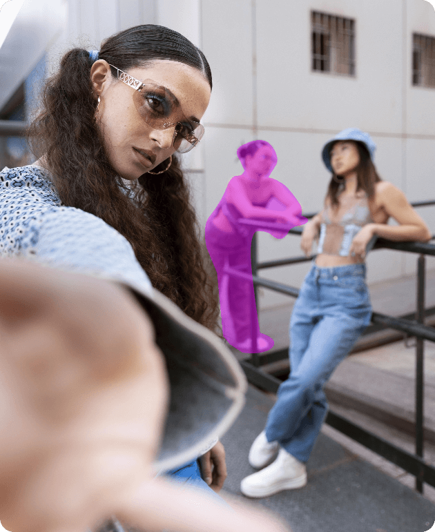 Supprimer un élément sur une photo IA pour supprimer les intrus sur les photos