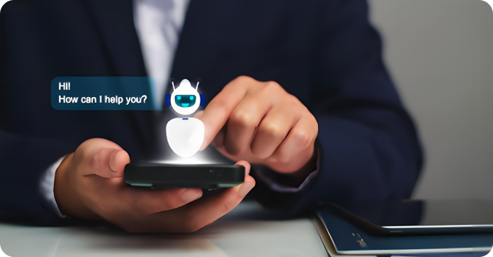 Chatbot bancaire IA offrant des plans finance optimales