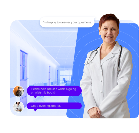 Avatar interactif IA pour les consultations médicales