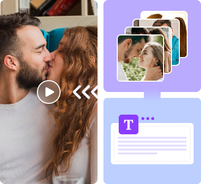 Conversion pratique du texte et des images en vidéo