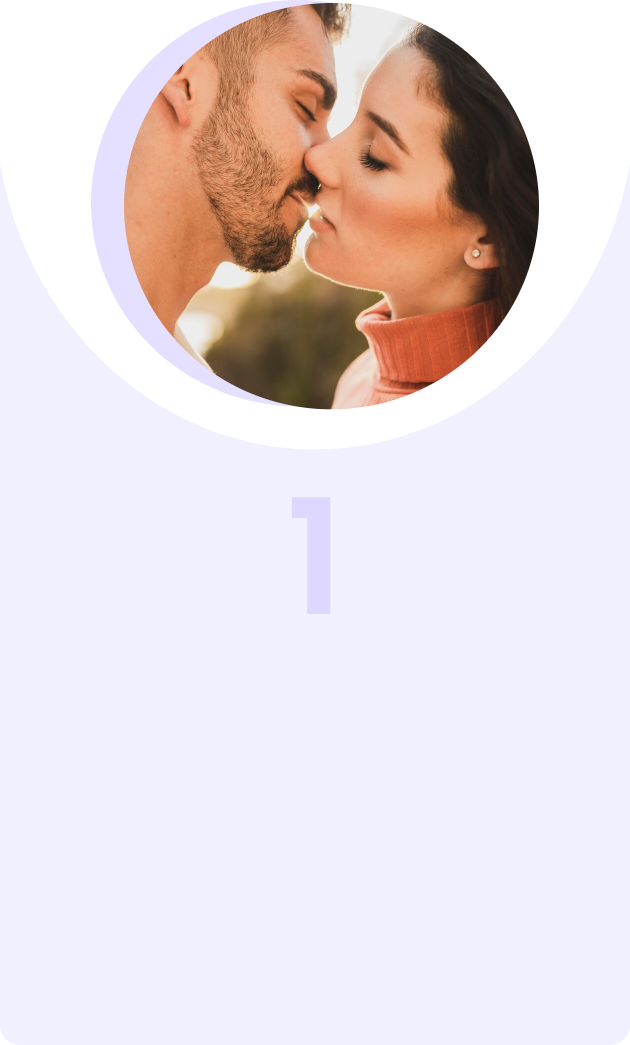 Vidéos de baisers IA pour les couples