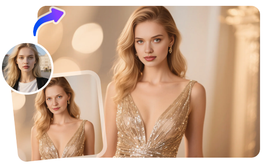 Face swap E-commerce avec essayage virtuel