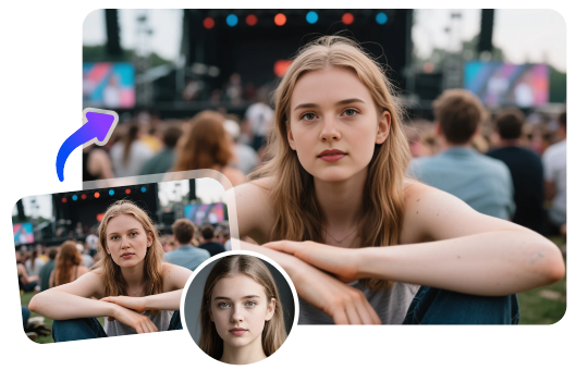 Explorer différents looks avec un outil de face swap IA
